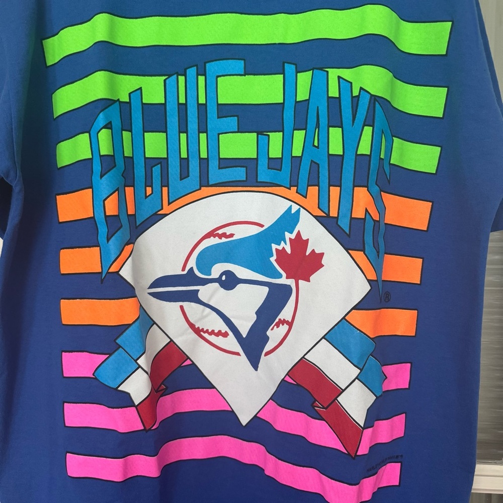 MLB (Harley) - Toronto Blue Jays Single Stitch T-Shirt 1991 XXL fits like an XL